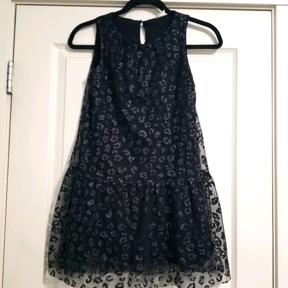 ZARA KIDS COLLECTION Sparkly Zebra Print Dress